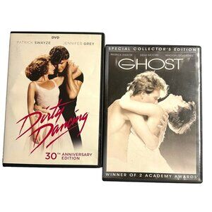 Patrick Swayze Classics Ghost Dirty Dancing Collector Editions EUC